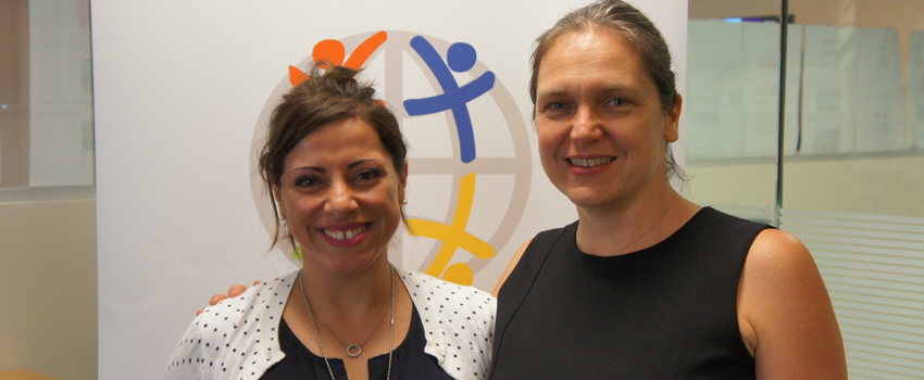 Loubna and Marie-Noelle