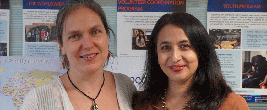 Marie-Noelle and Padmini