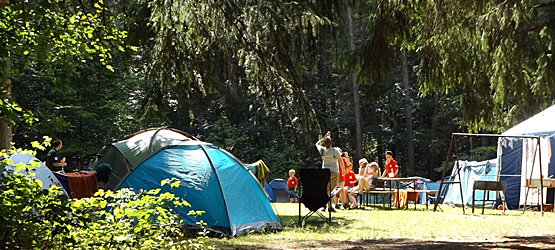New Delhi family camping trip