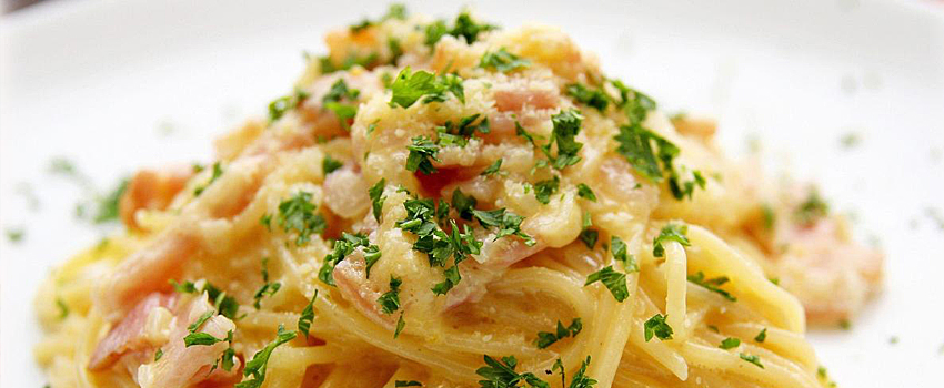 From Latium (Rome) with love! Pasta Carbonara Image