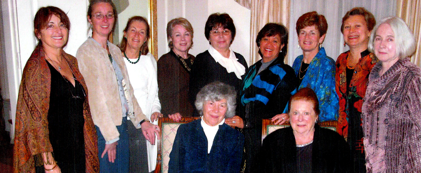 Elaine Wolfensohn, with WBFN Presidents