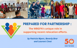 the WBGFN’s unique role in supporting recent relocation efforts