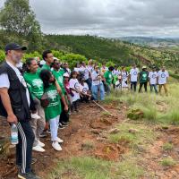 tree planting event in Madagascar.