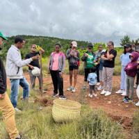 tree planting event in Madagascar.