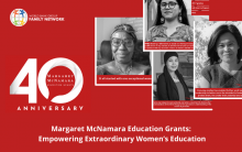 Margaret McNamara Education Grants: Empowering Extraordinary Women’s Education