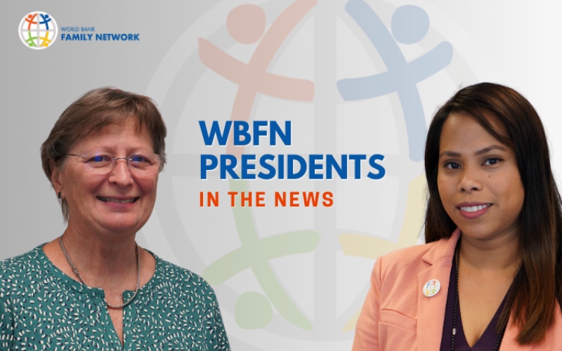 Mary and Hely WBFN Presidents
