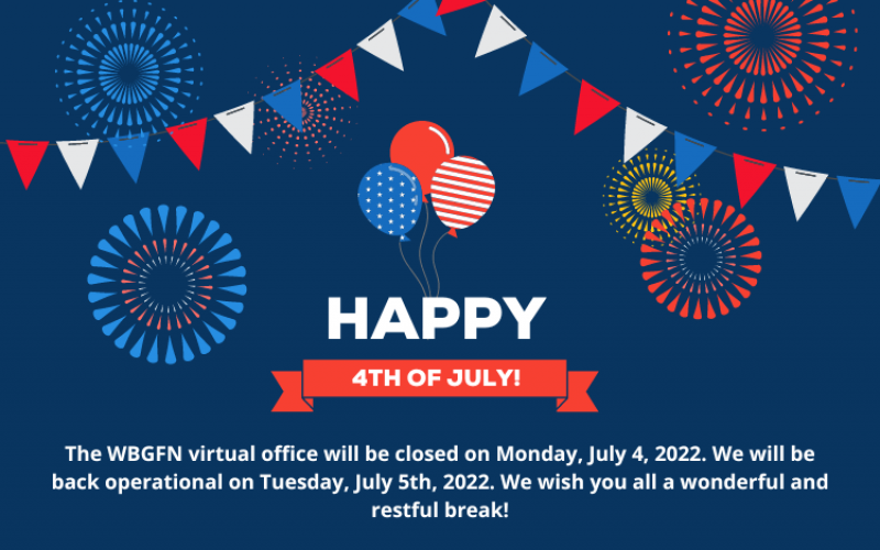 Office closed for 4th of July